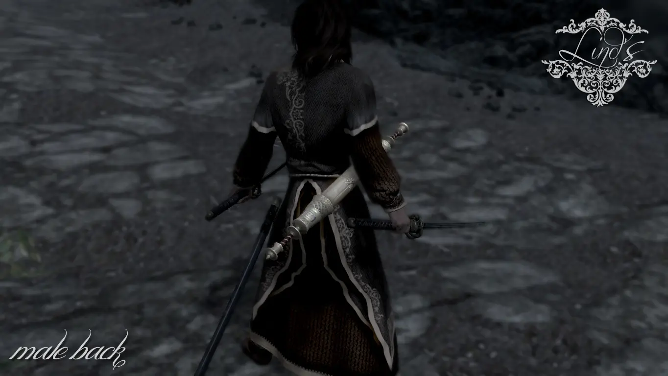 skyrim mage robe replacer