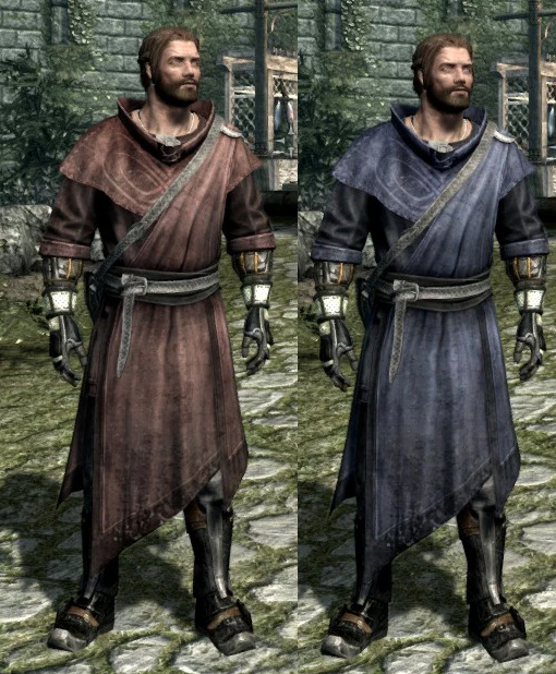 Skyrim mage robe replacer for kids