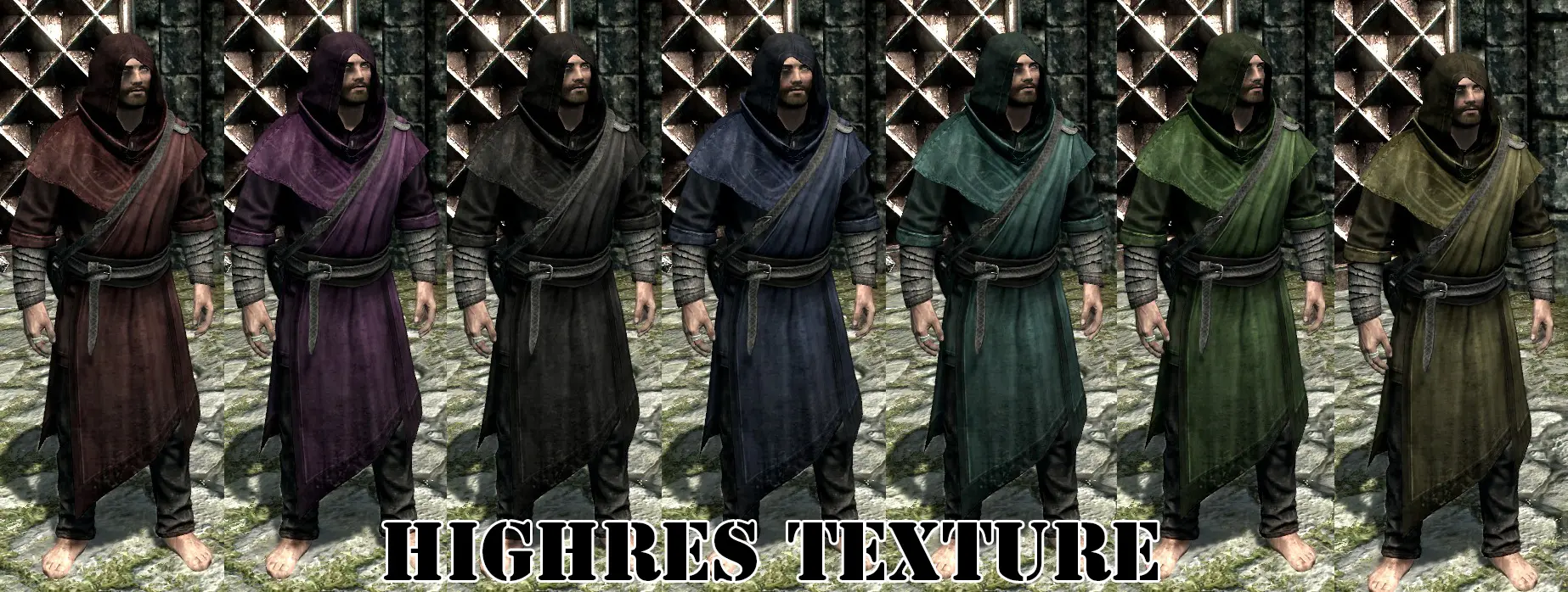 skyrim mage clothes mod