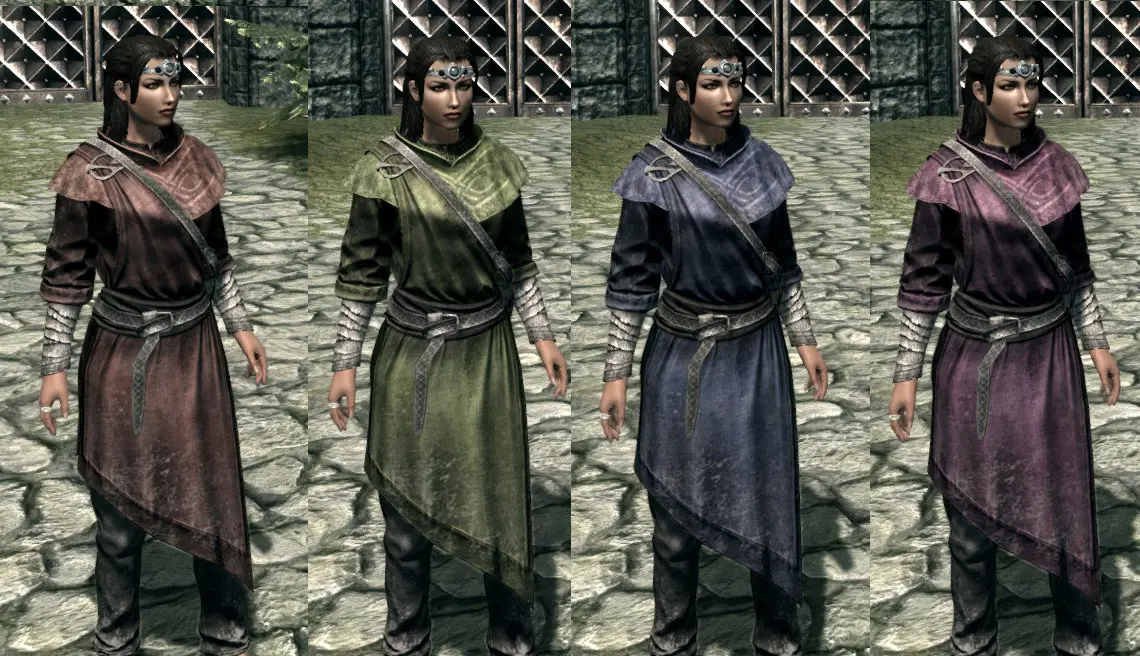 skyrim mage clothes mod