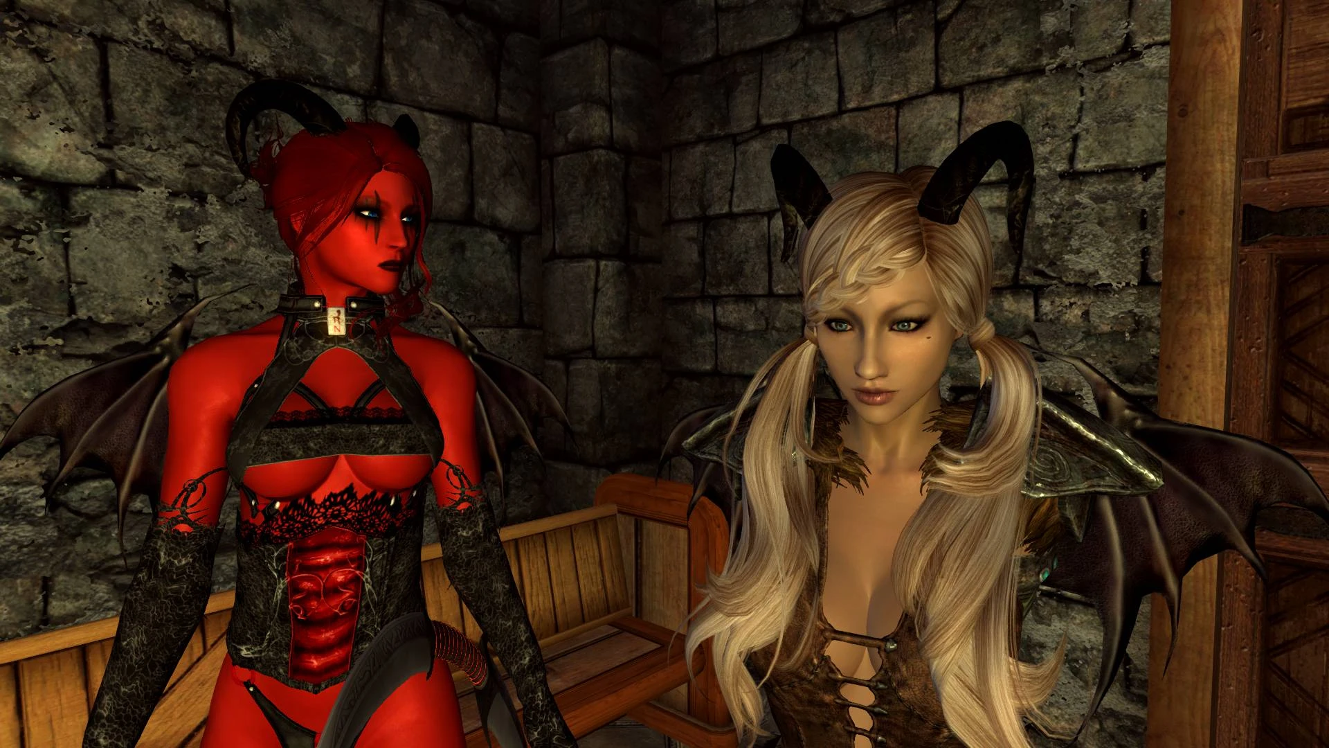 Lady Lucretia A Succubus Follower At Skyrim Nexus Mods And Community.