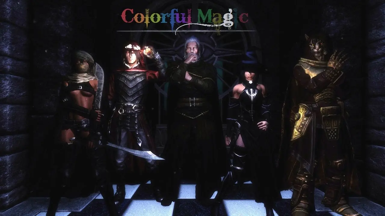 Skyrim Mods Colorful Magic