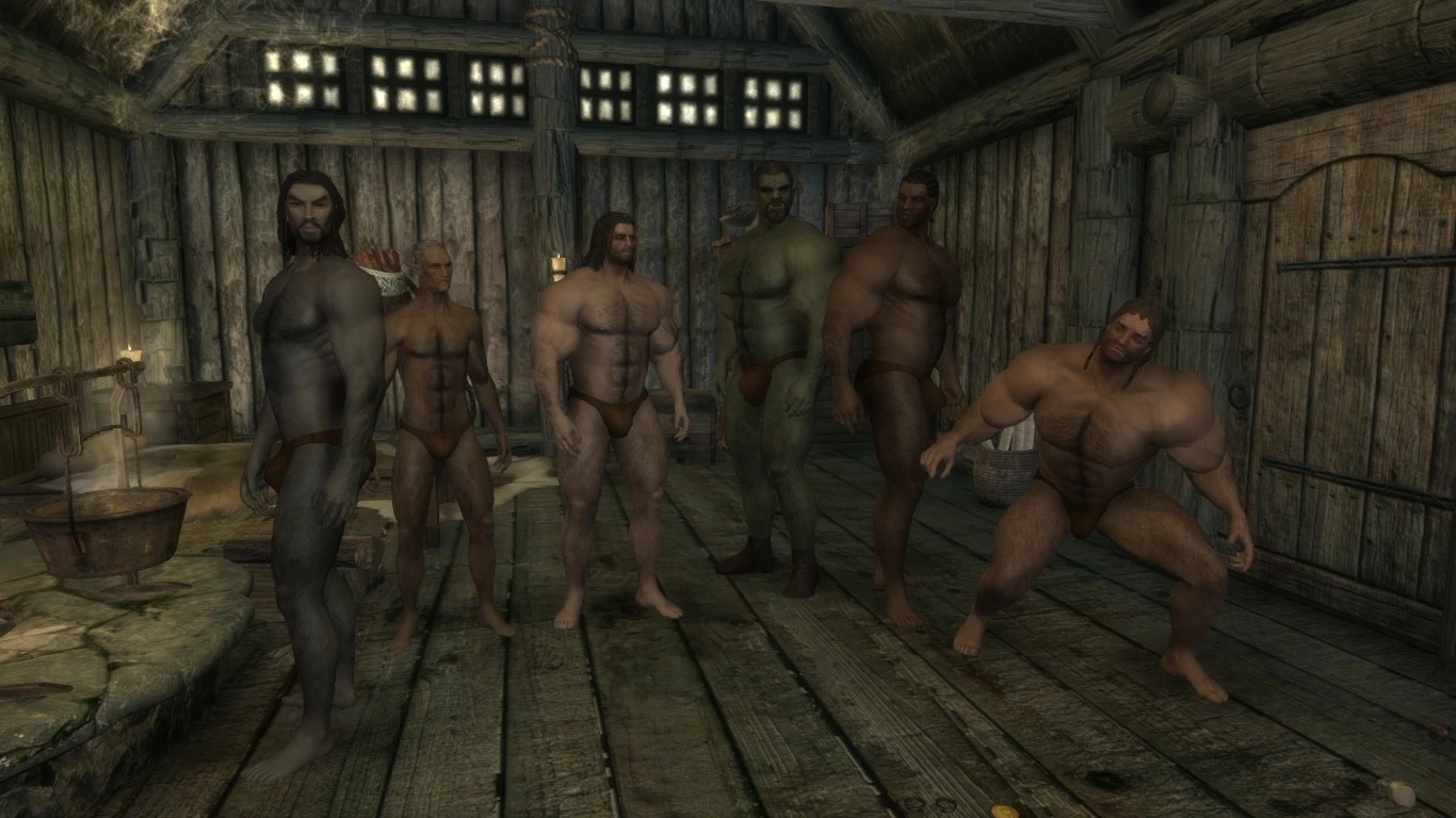 Skyrim секс втроём Skyrim Секс Втроём