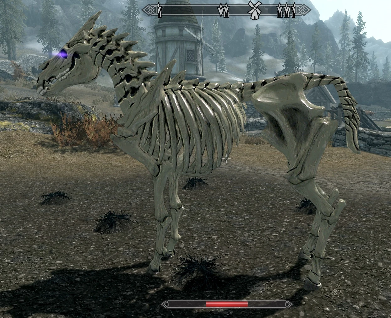 Arvak Skeleton Horse At Skyrim Nexus Mods And Community