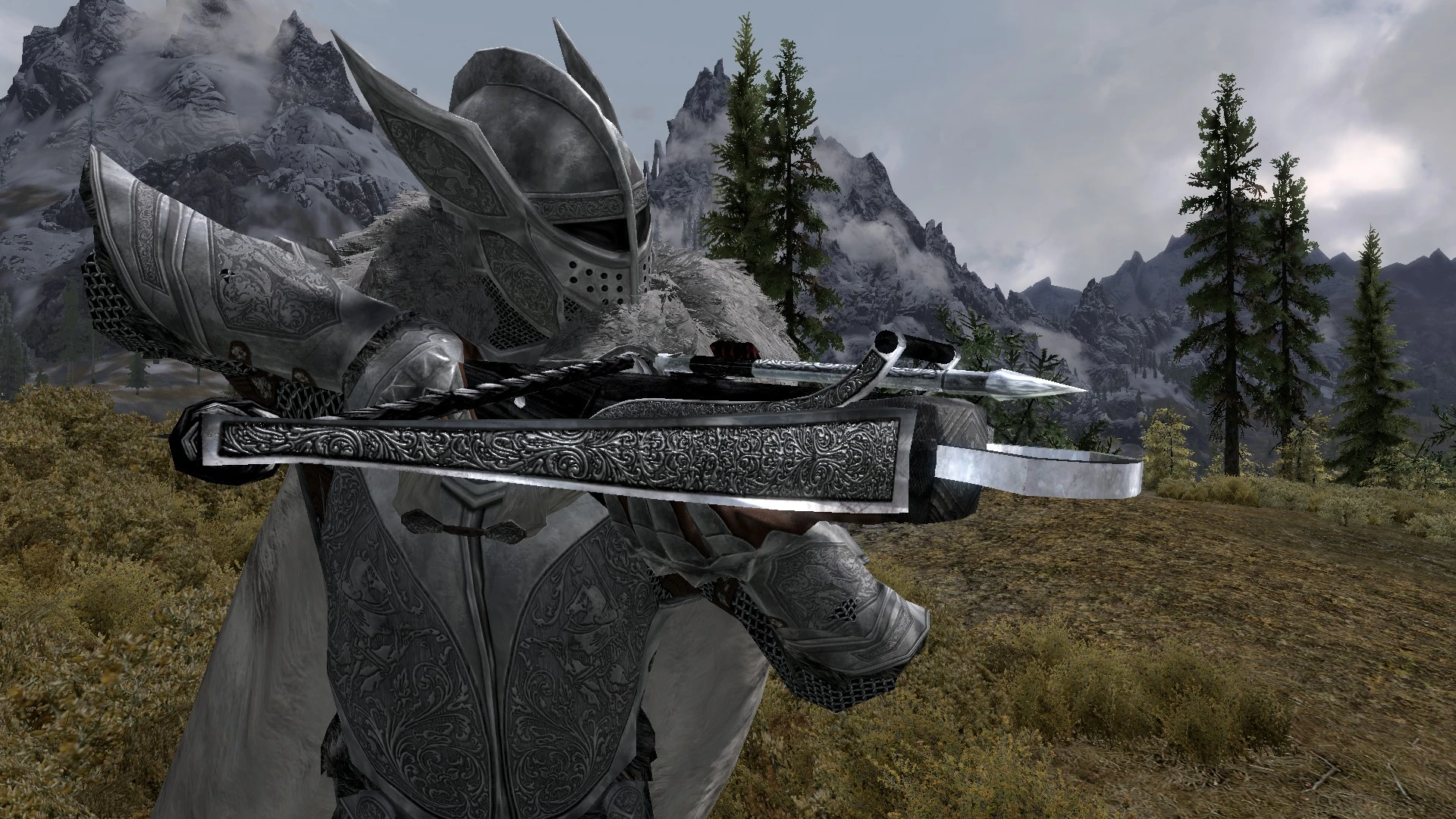 silver knight armor 02 at skyrim nexus mods and community.