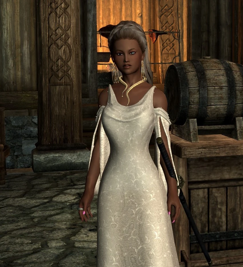 Woman dress skyrim mod описание