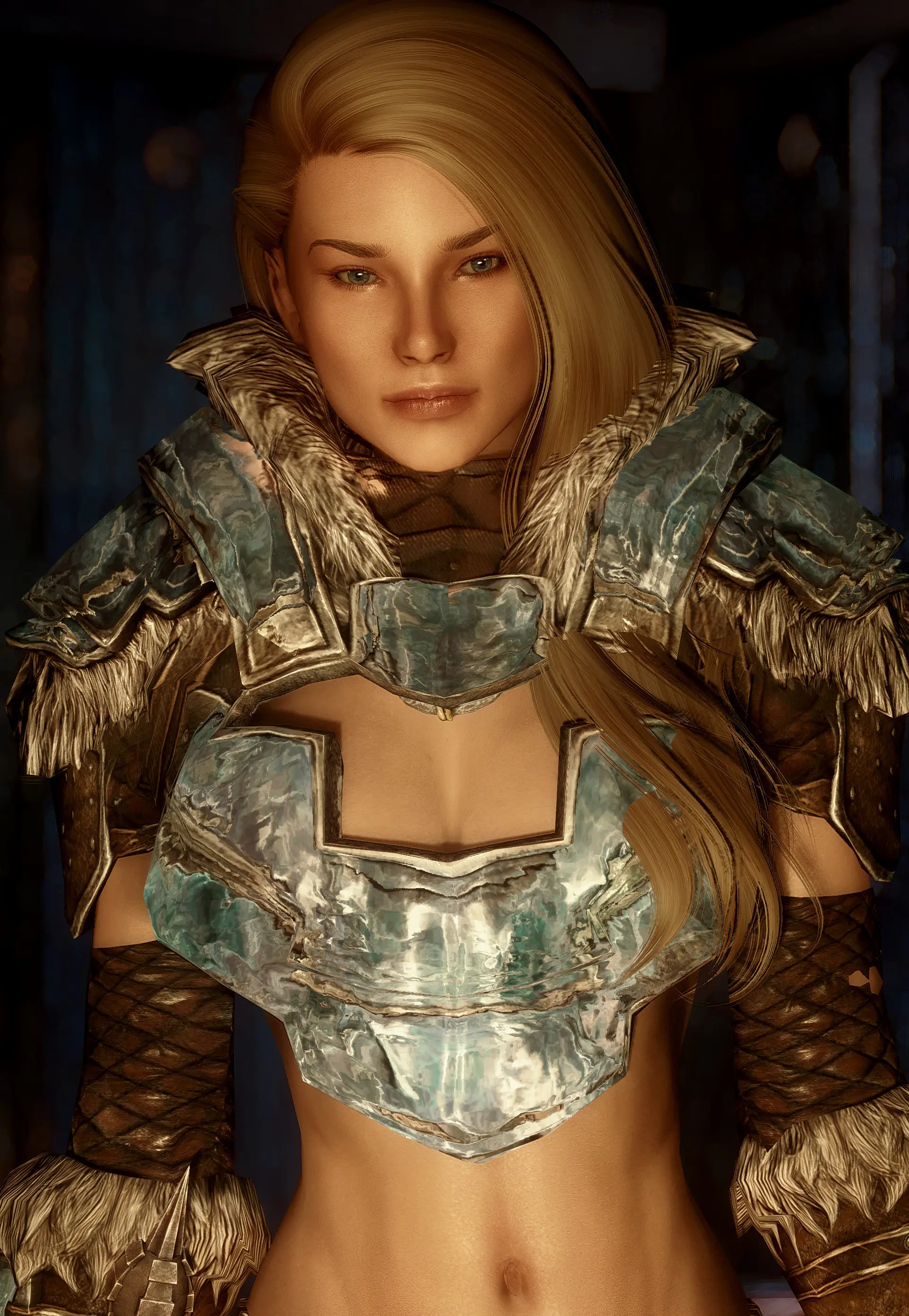 Bijin warmaidens. Мьол львица скайрим. Серана Bijin. Skyrim Warmaidens. Bijin Mjoll.