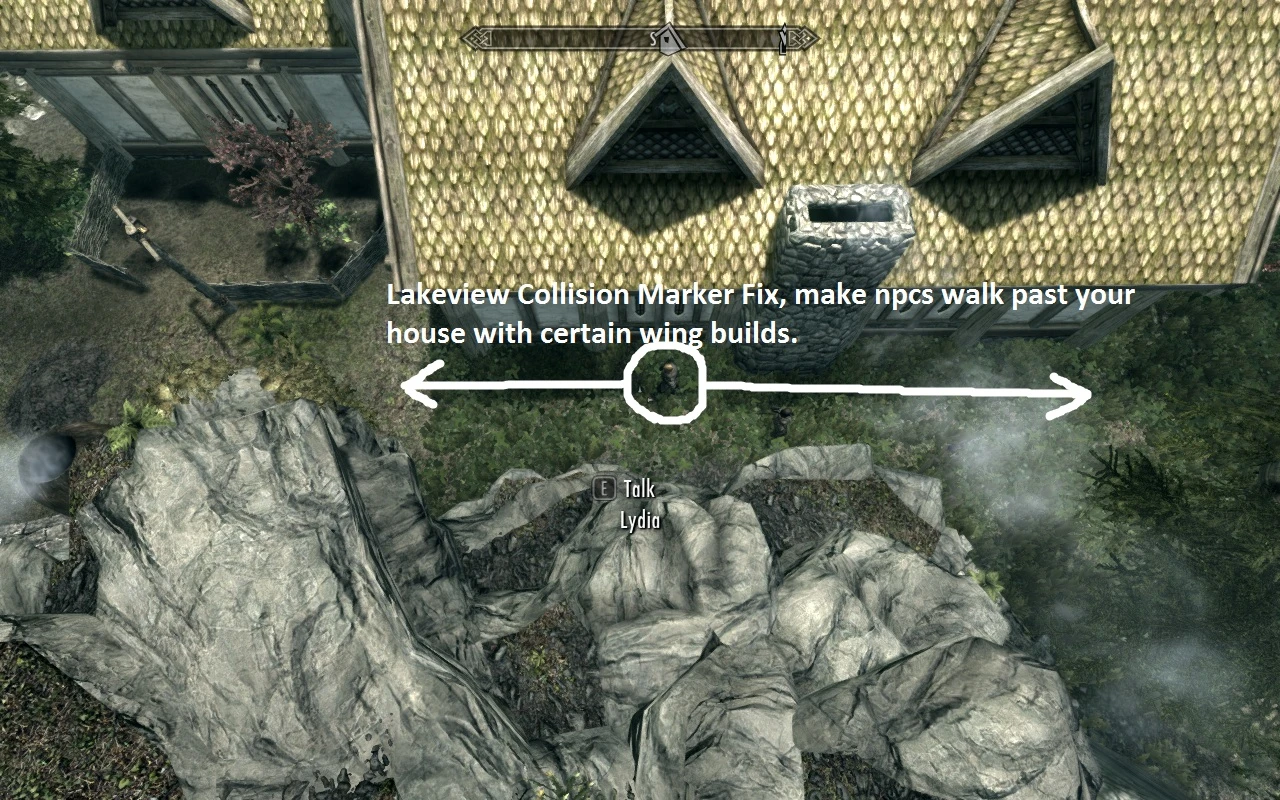 Lakeview Exterior Collision Markers Fix Hearthfire At Skyrim Nexus Mods And Community