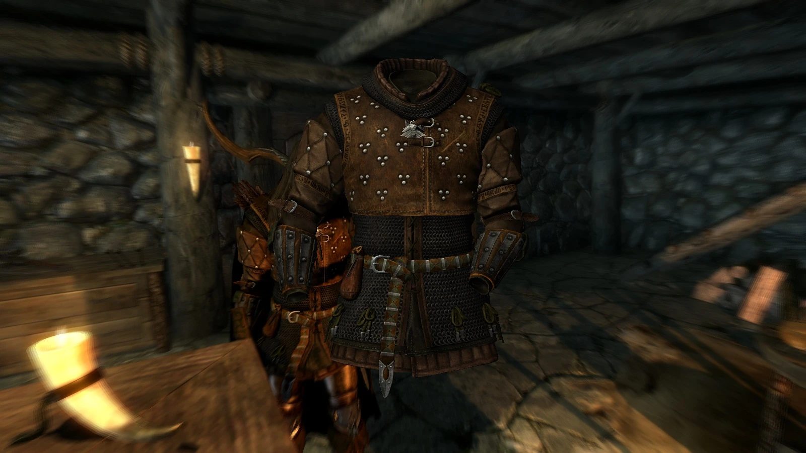 knightranger archer armor at skyrim special edition nexus mods and.