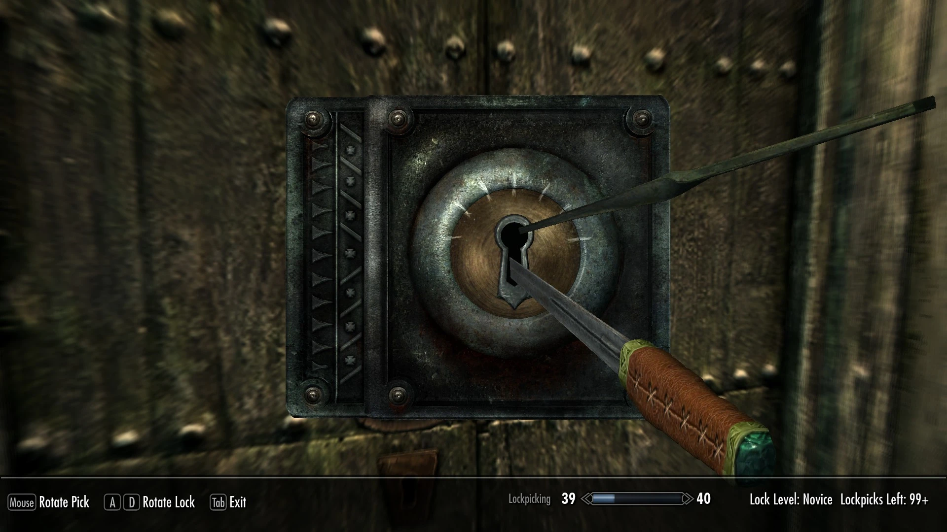 How To Lockpick In Skyrim