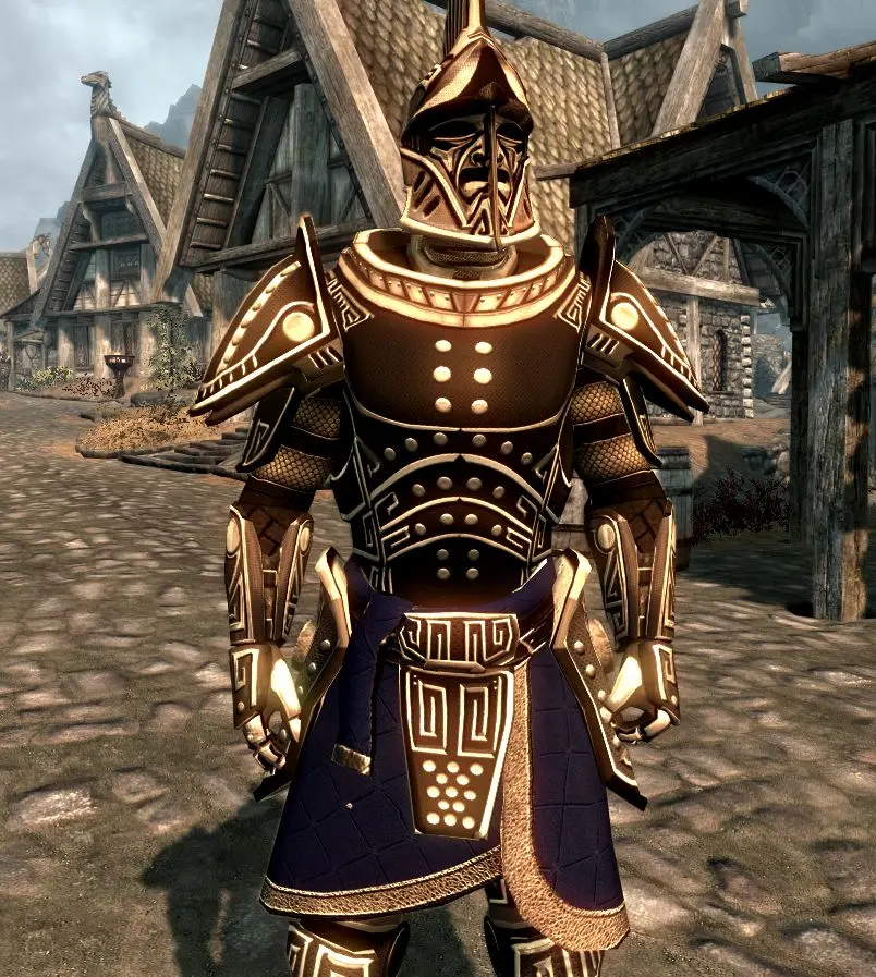 Skyrim Silver Dwarven Armor Mod