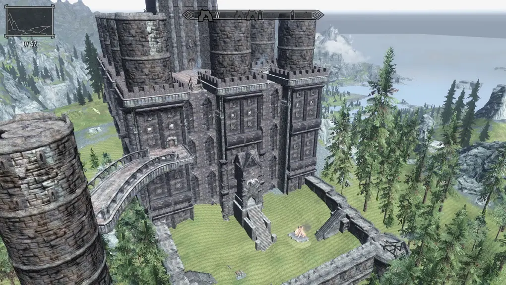 skyrim small castle mod