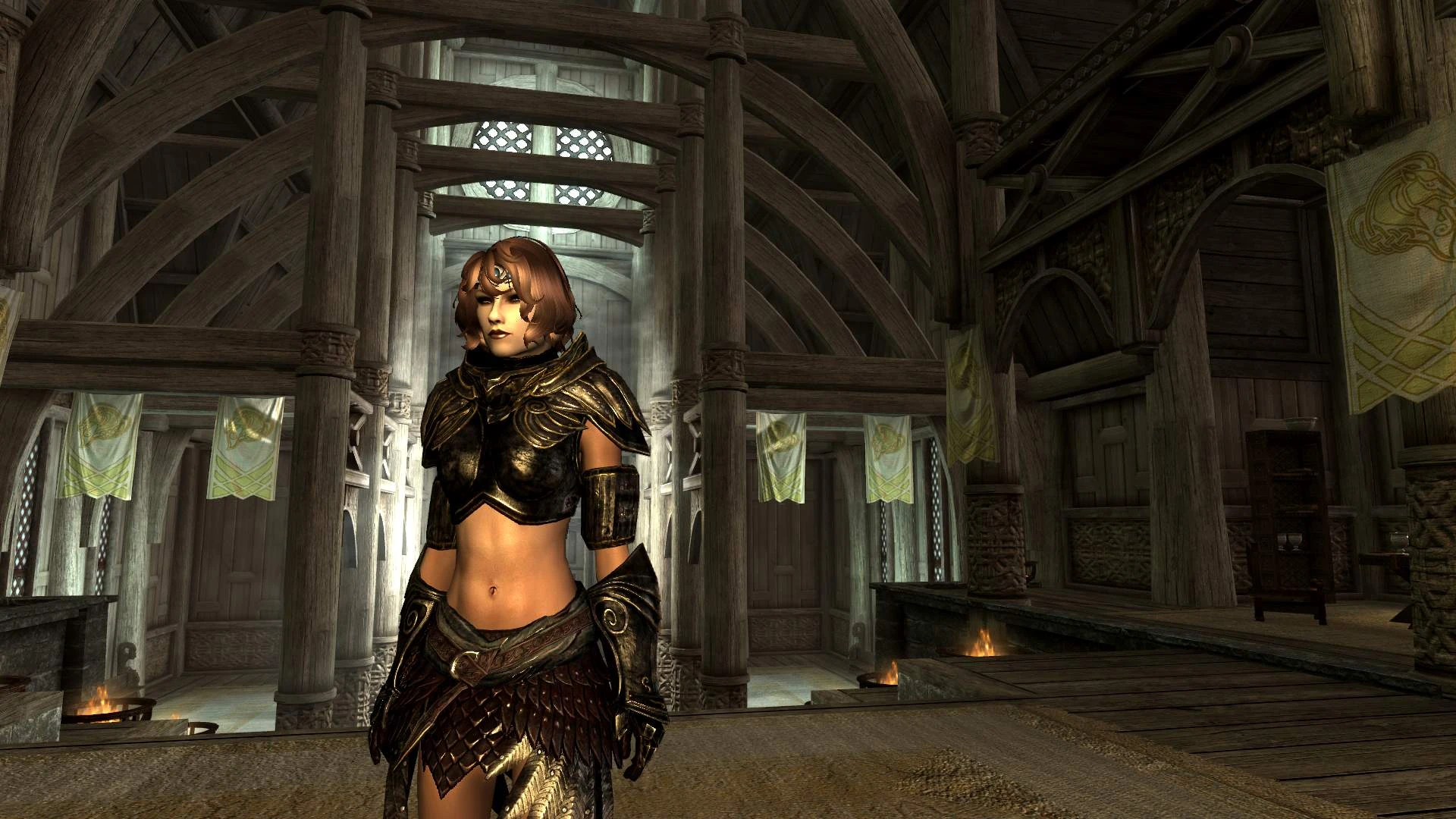 skyrim ebony armor mods