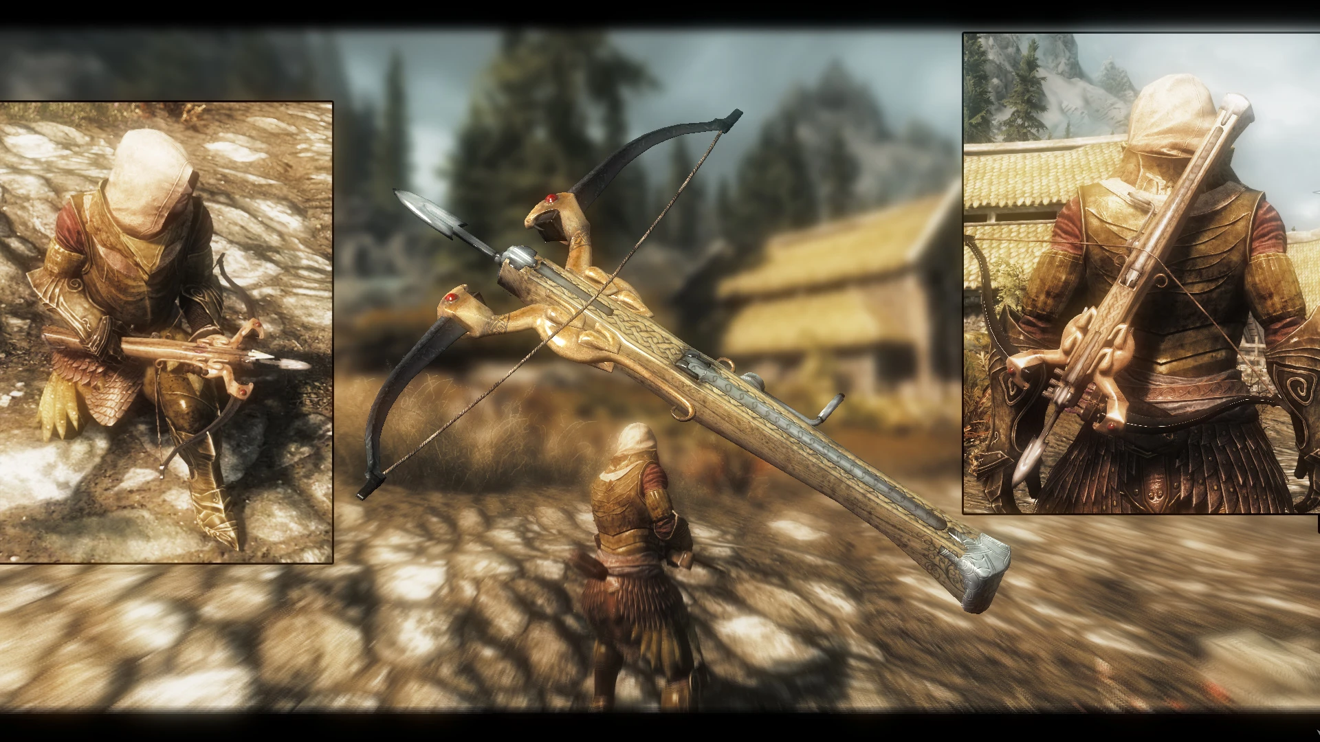 skyrim crossbow for armor types mod