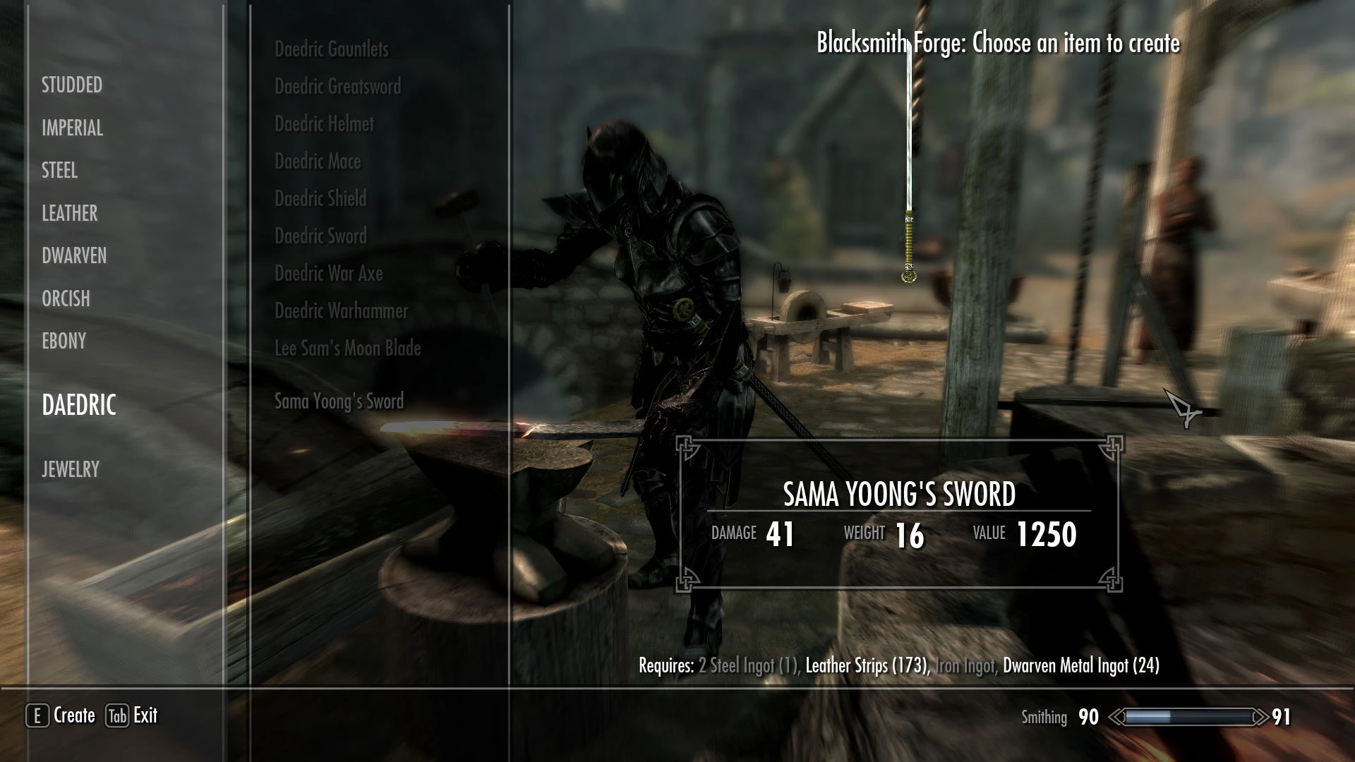 Sword Of The King Mu-ryeong - Korean At Skyrim Nexus - Mods And Community