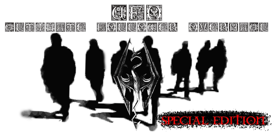 Ufo Ultimate Follower Overhaul Se At Skyrim Special Edition Nexus Mods And Community