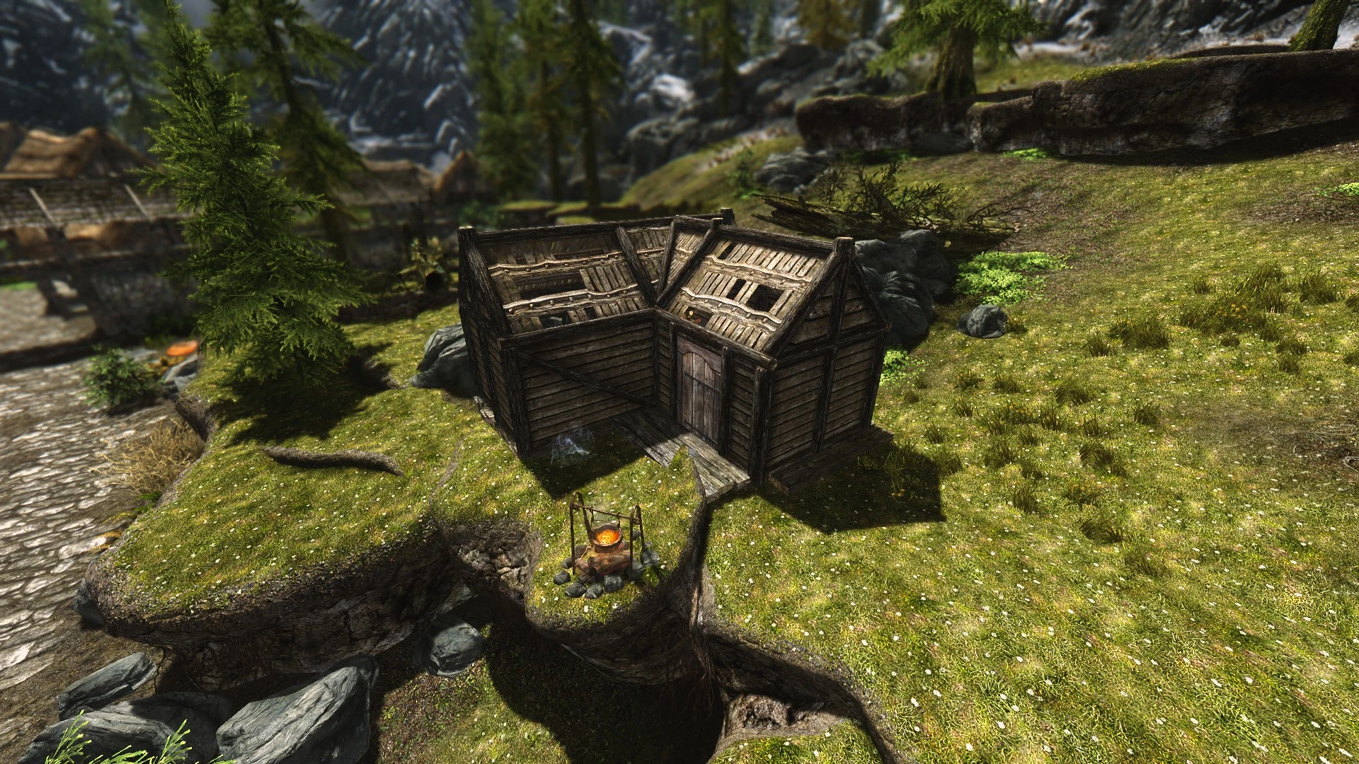 skyrim abandoned shack mod