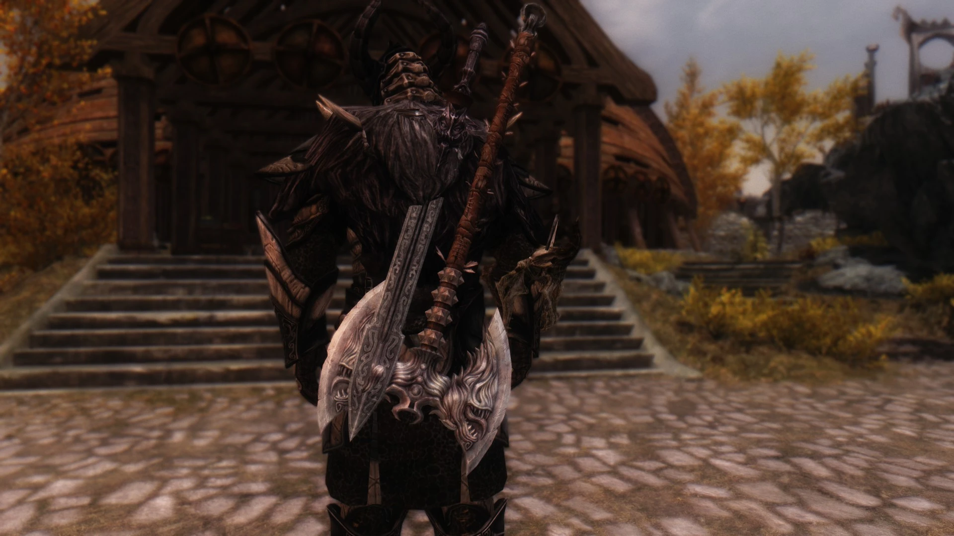skyrim two handed weapons mods