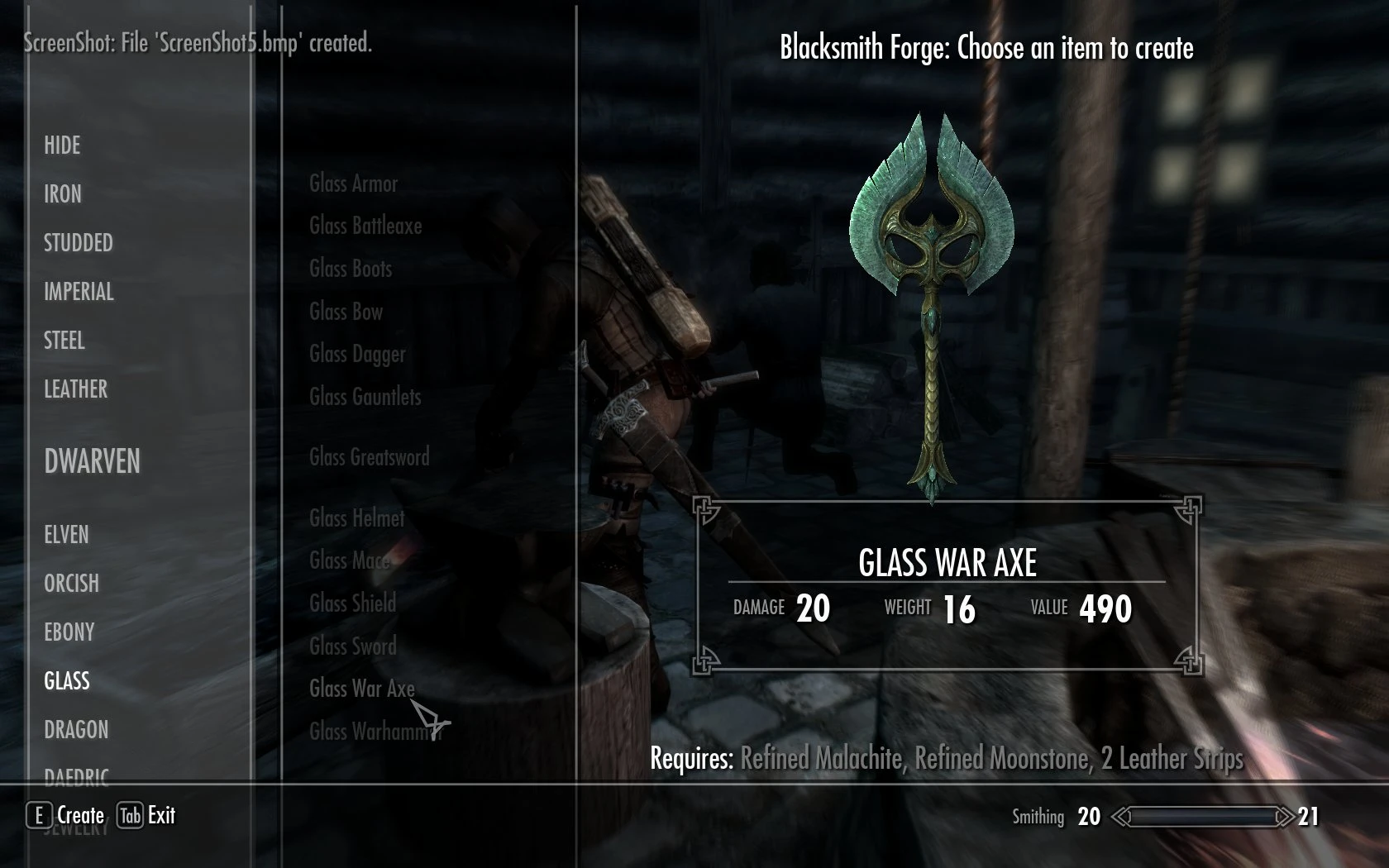 Brighter Glass Weapons At Skyrim Nexus Mods And Community   5163 1 1325534441 