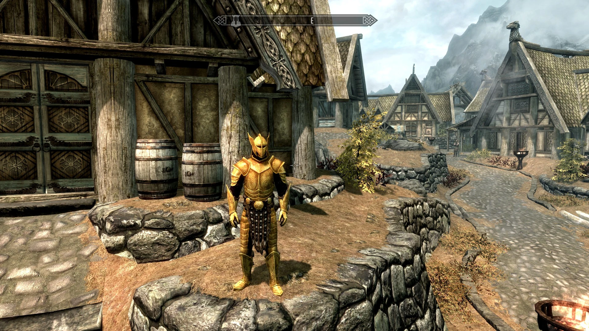 golden daedric armor 2 versions at skyrim nexus mods and.
