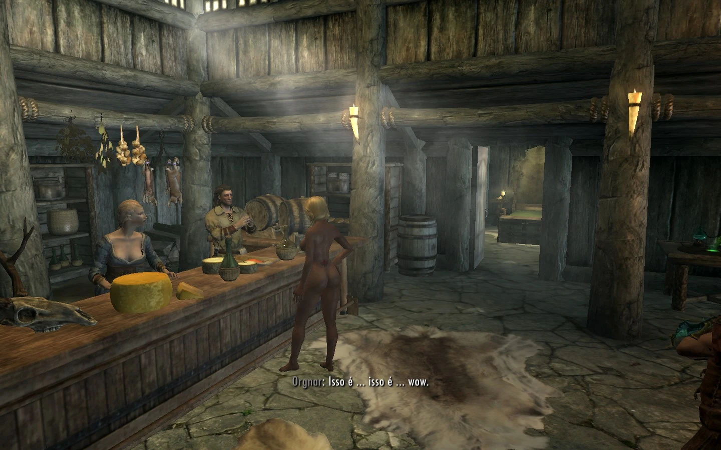 Traducao Ptbr Do Mod Humorous Naked Comments At Skyrim Nexus Mods And Community