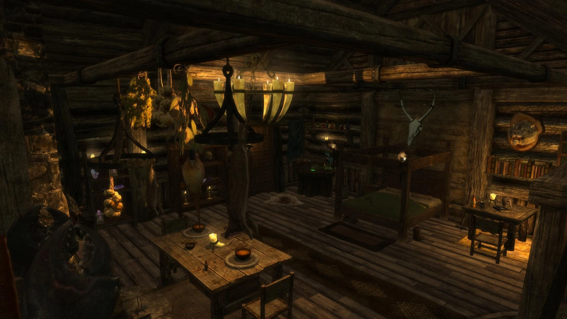 The Hunters Hideaway - A Dawnguard Player Home at Skyrim Nexus - mods ...