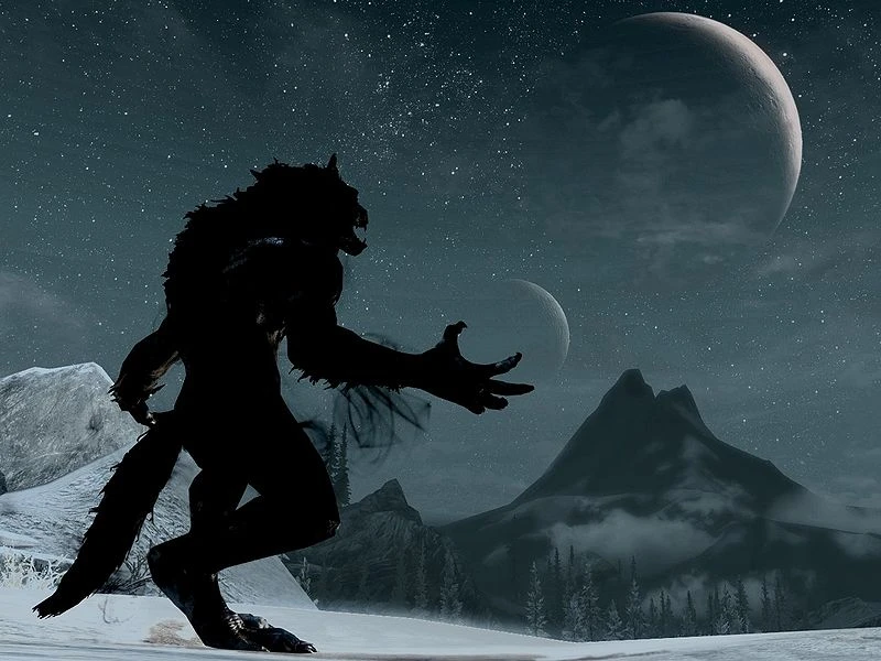 UESP Werewolf picture. 
