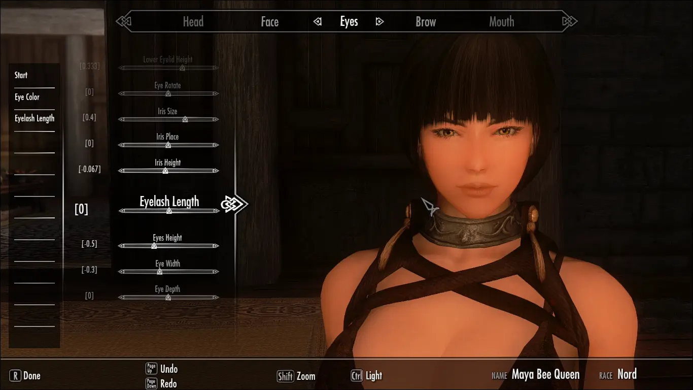 skyrim enhanced character edit