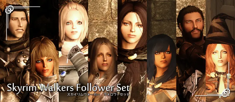 Skyrim Walkers Follower Set At Skyrim Nexus Mods And Community