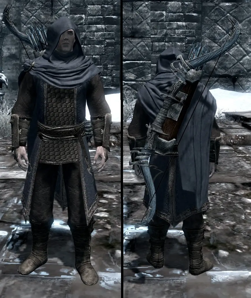 Imperial or Stormcloak Ranger Set at Skyrim Nexus - Mods and Community