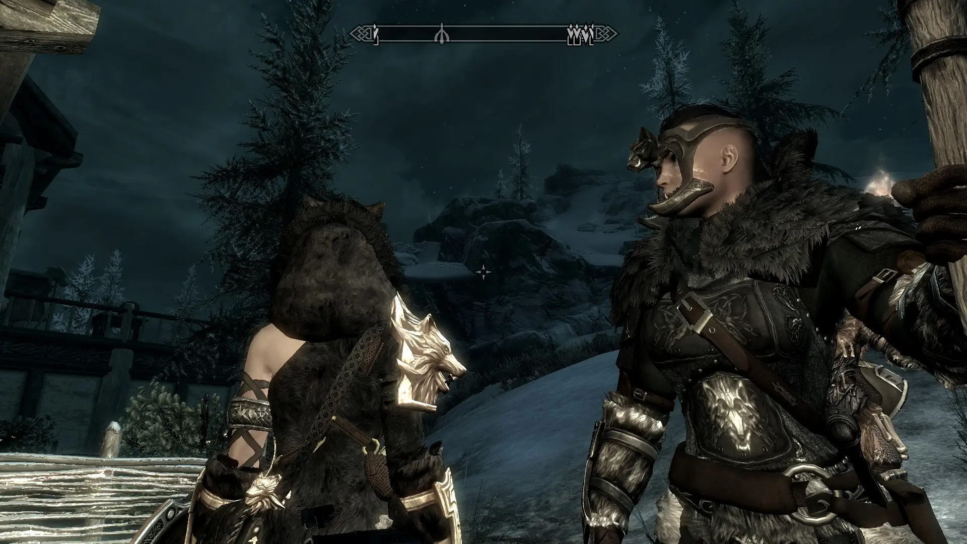 Wolf Themed Retexture of Faraam Comfy Knight Armor at Skyrim Nexus ...