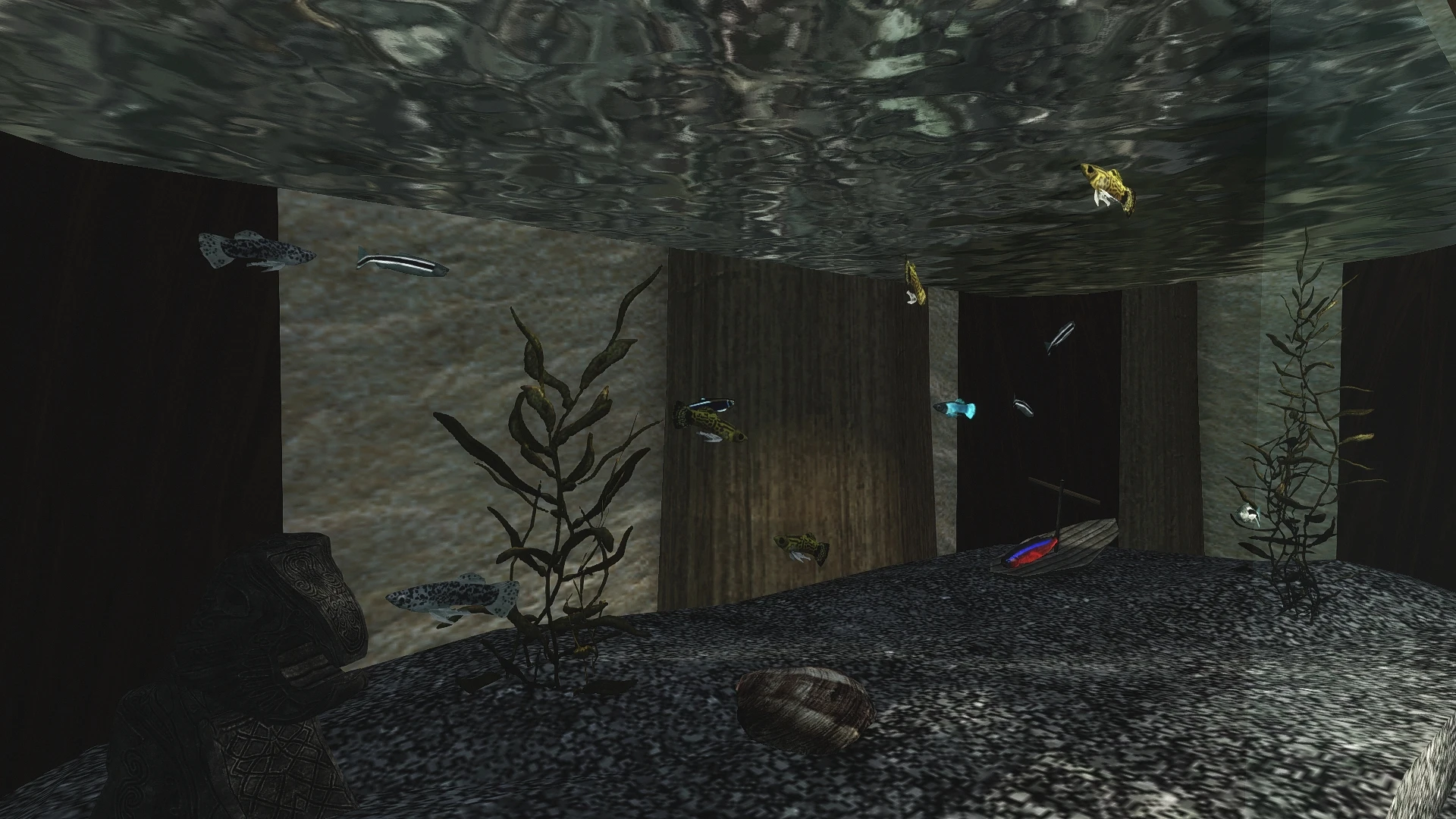 Lakeview Manor Aquarium - Fish Tank at Skyrim Nexus - Mods and Community