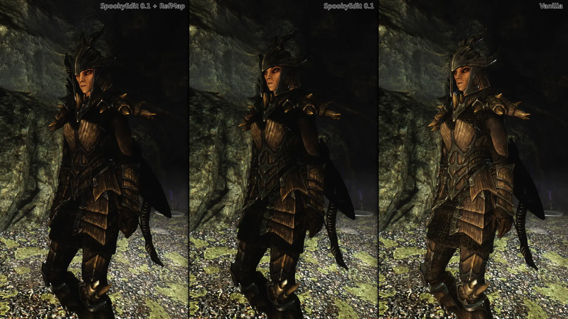 Spooky Edits - Darker DragonScale Armor (wip) at Skyrim Nexus - Mods ...