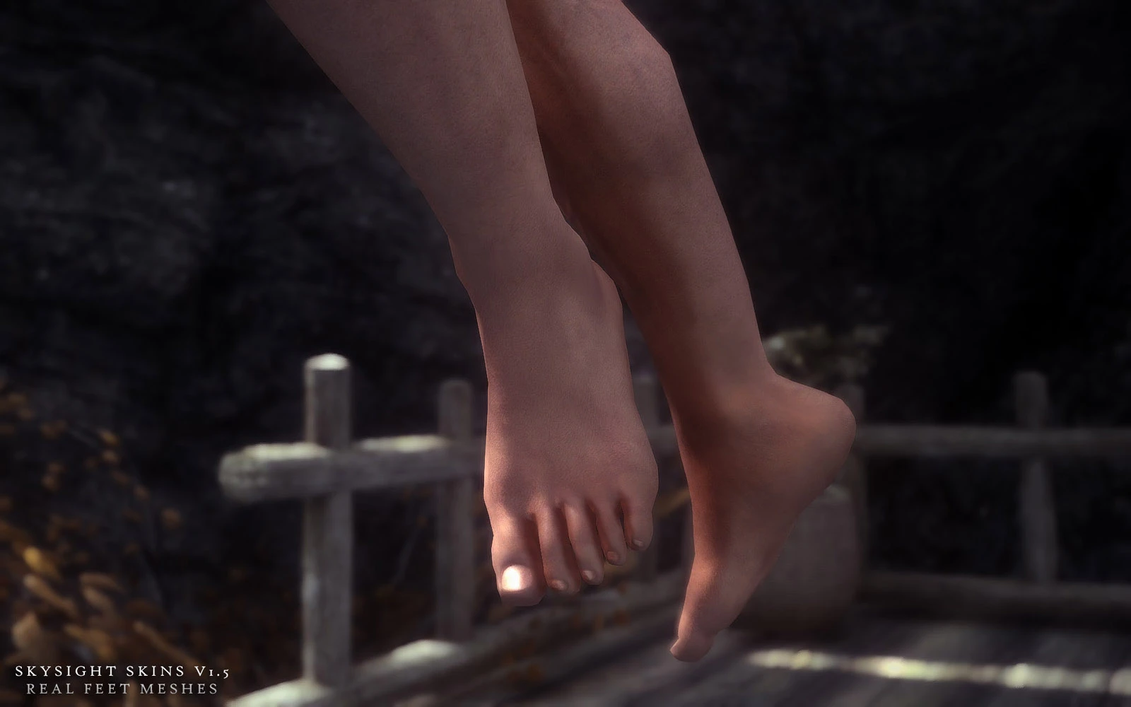 Foot mod. Скайрим feet. K feet Skyrim se. Angel foot скрины.