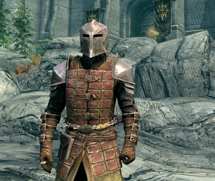 Red Dawnguard Heavy Armor at Skyrim Nexus - mods and community