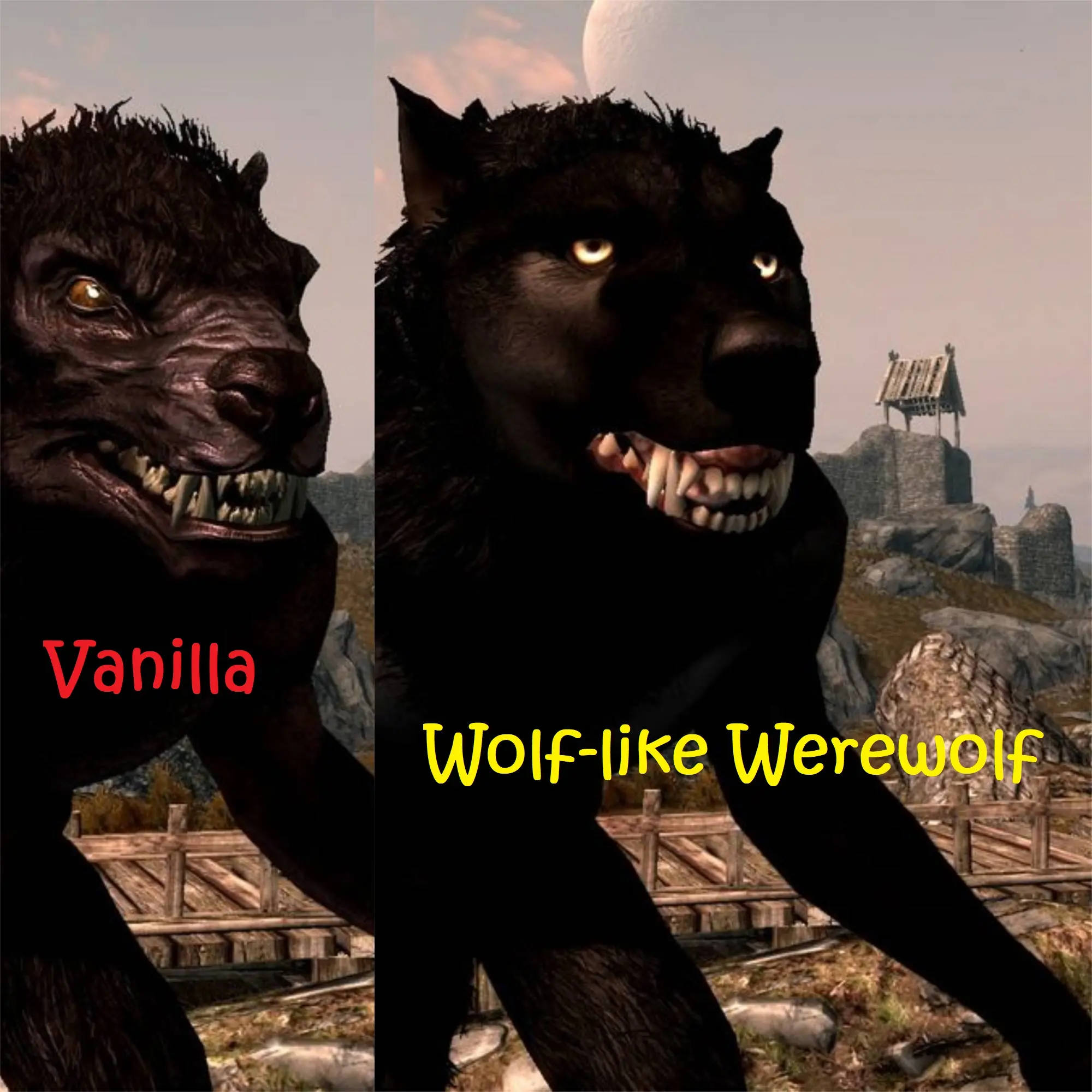 Werewolf Replacers Player Only at Skyrim Nexus - Mods and Community 