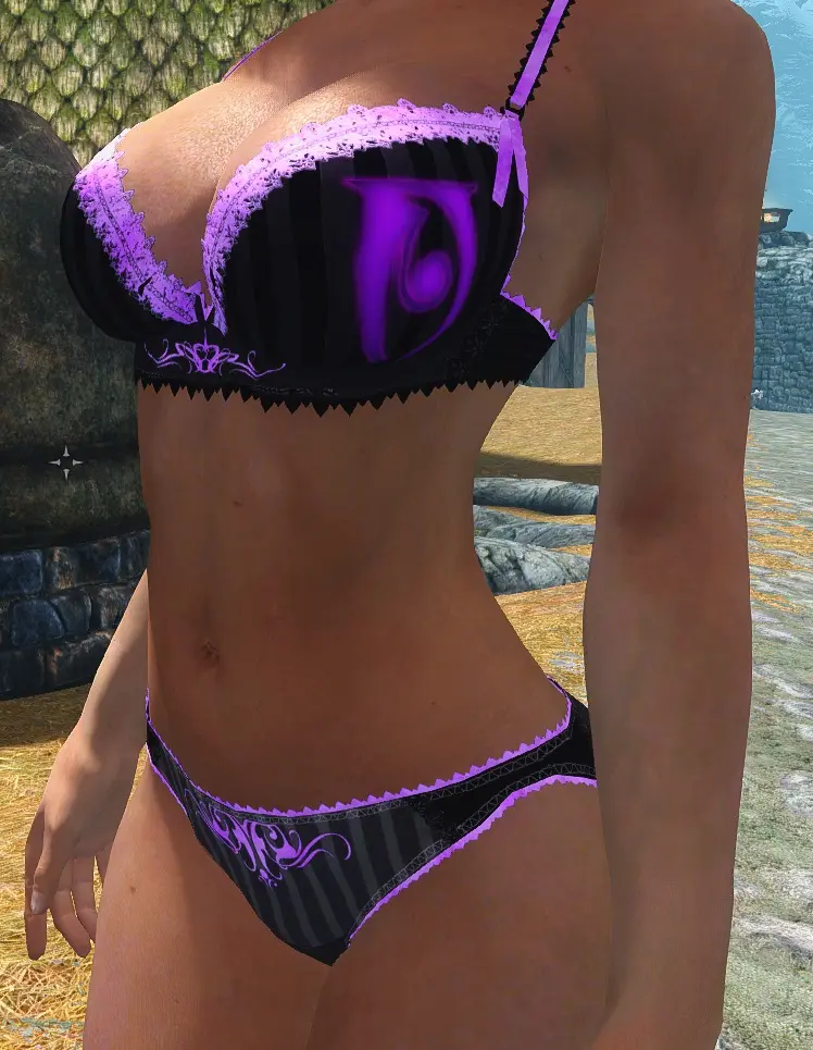 Amk Border Lace Lingerie Ruhadre Conversions Expansion UUNP Bodyslide HDT At Skyrim Nexus