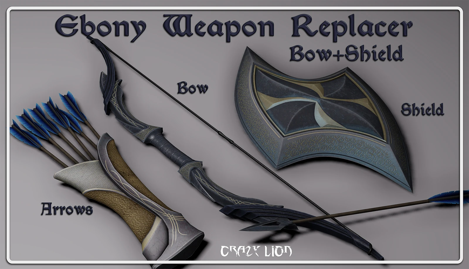 Cl ebony weapons patch dual sheath
