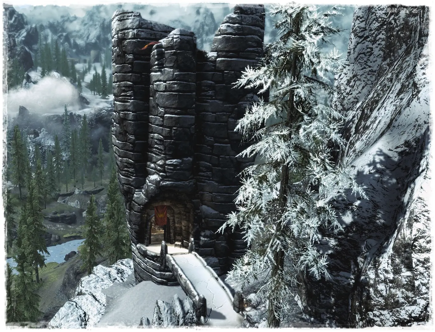 Image result for skyrim watchtower bleak falls