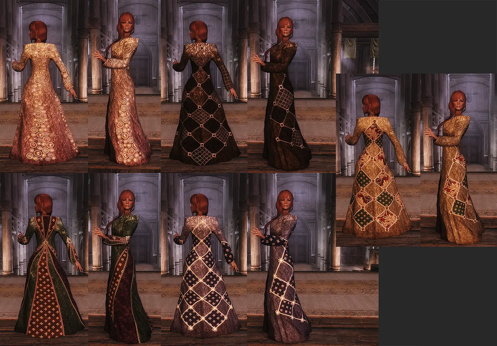 Skyrim Victorian clothing mods