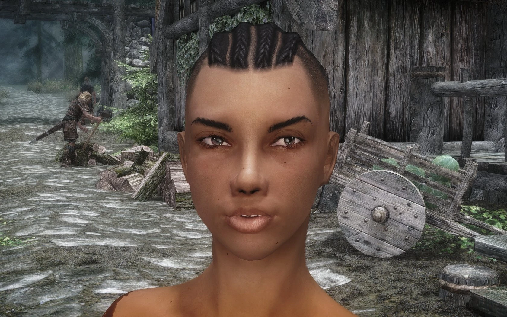skyrim best hair and face mods
