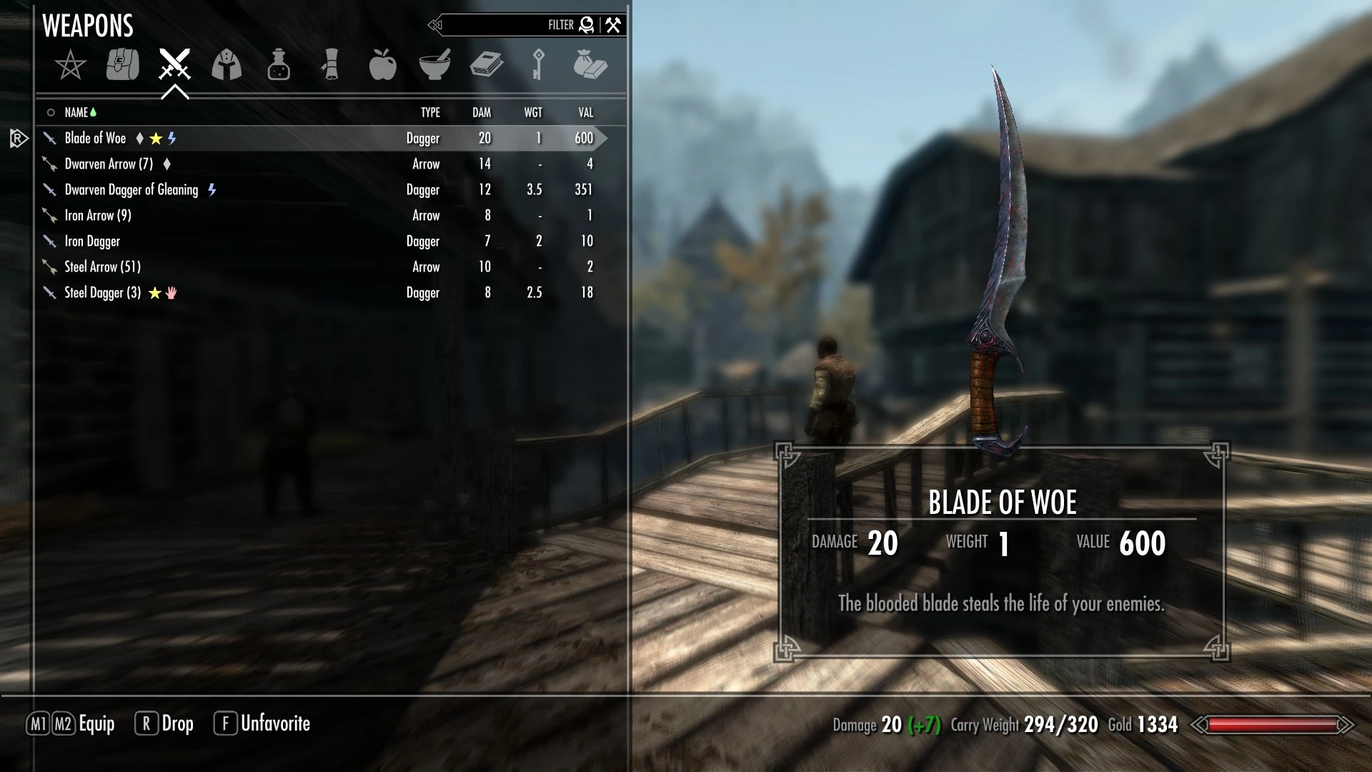 Блейд имя. Blade of Woe Skyrim. Blade of Woe Skyrim ID. Blade of Woe. Weight of evidence (Woe).