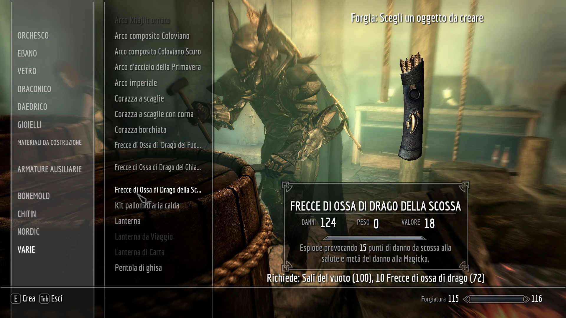 Explosive Dragonbone Arrows - Frecce di drago esplosive at Skyrim Nexus -  Mods and Community