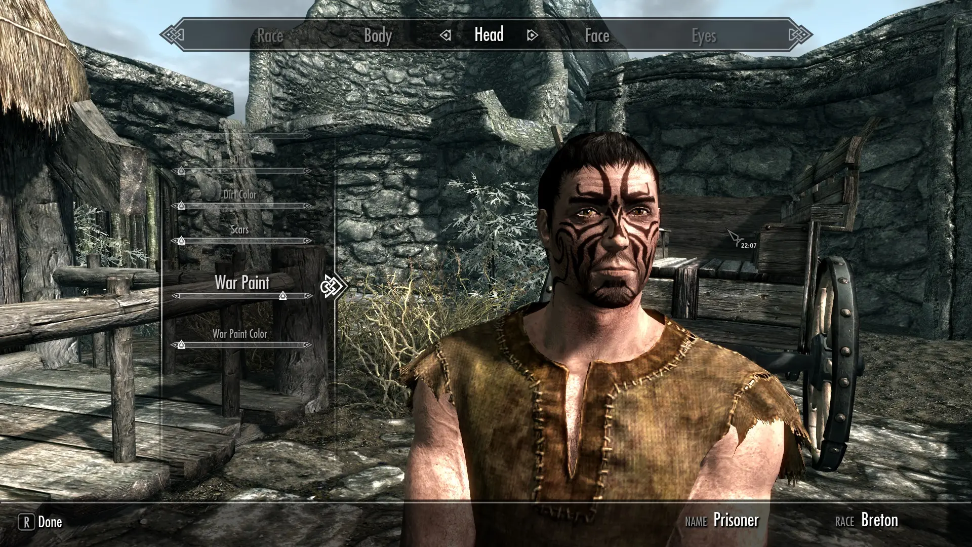 Playable Forsworn warpaint at Skyrim Nexus - mods and community. source: st...