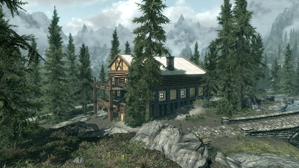 Half-Moon Chalet Player Home at Skyrim Nexus - mods and community