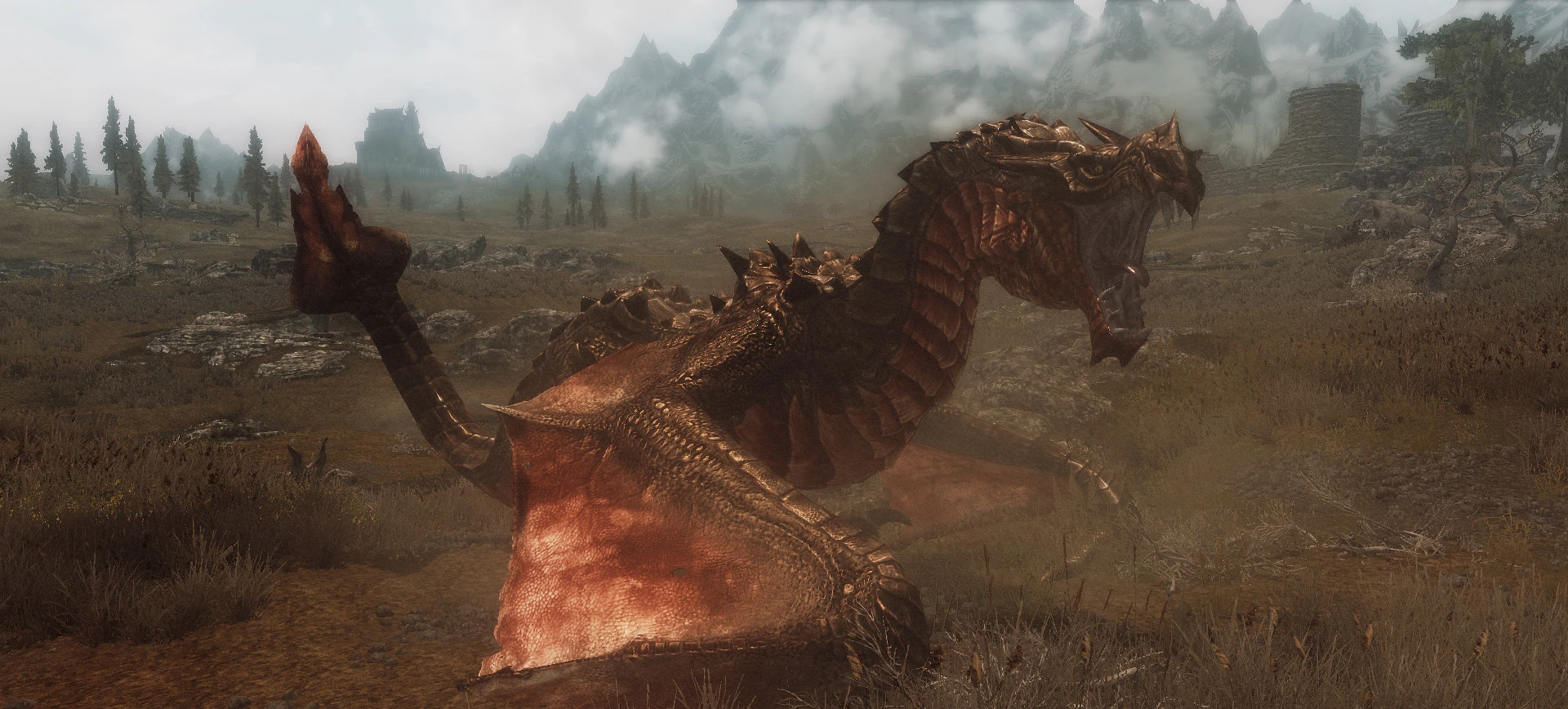 Bellyaches Dragon Texture Replacer at Skyrim Nexus - Mods and Community. so...