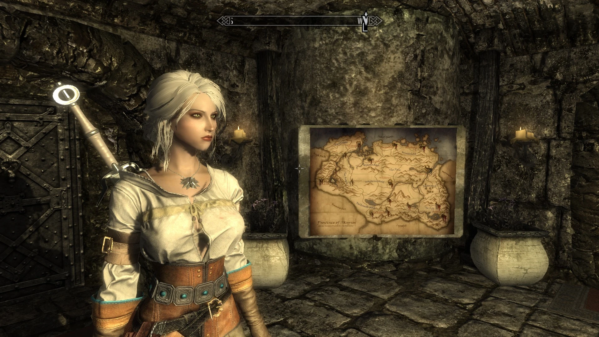 Ciri From Witcher 3 Hair And Racemenu Preset At Skyrim Nexus Mods