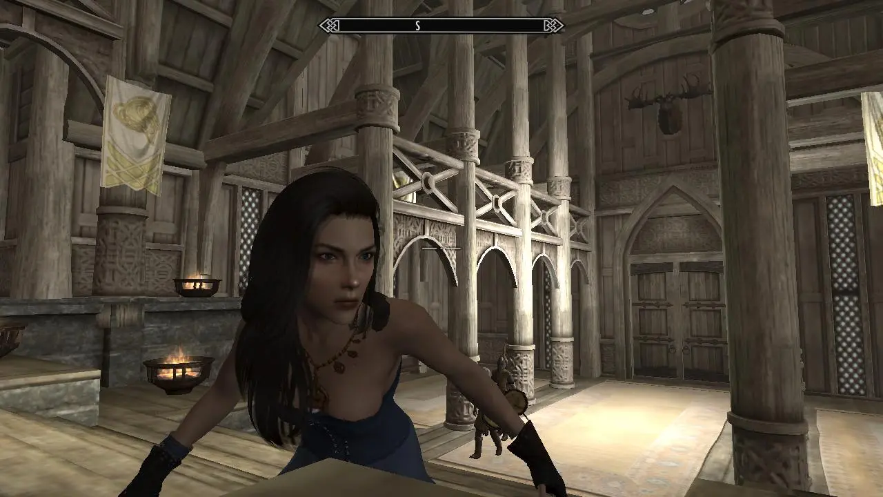 Sexy Female Character Download At Skyrim Nexus Mods And