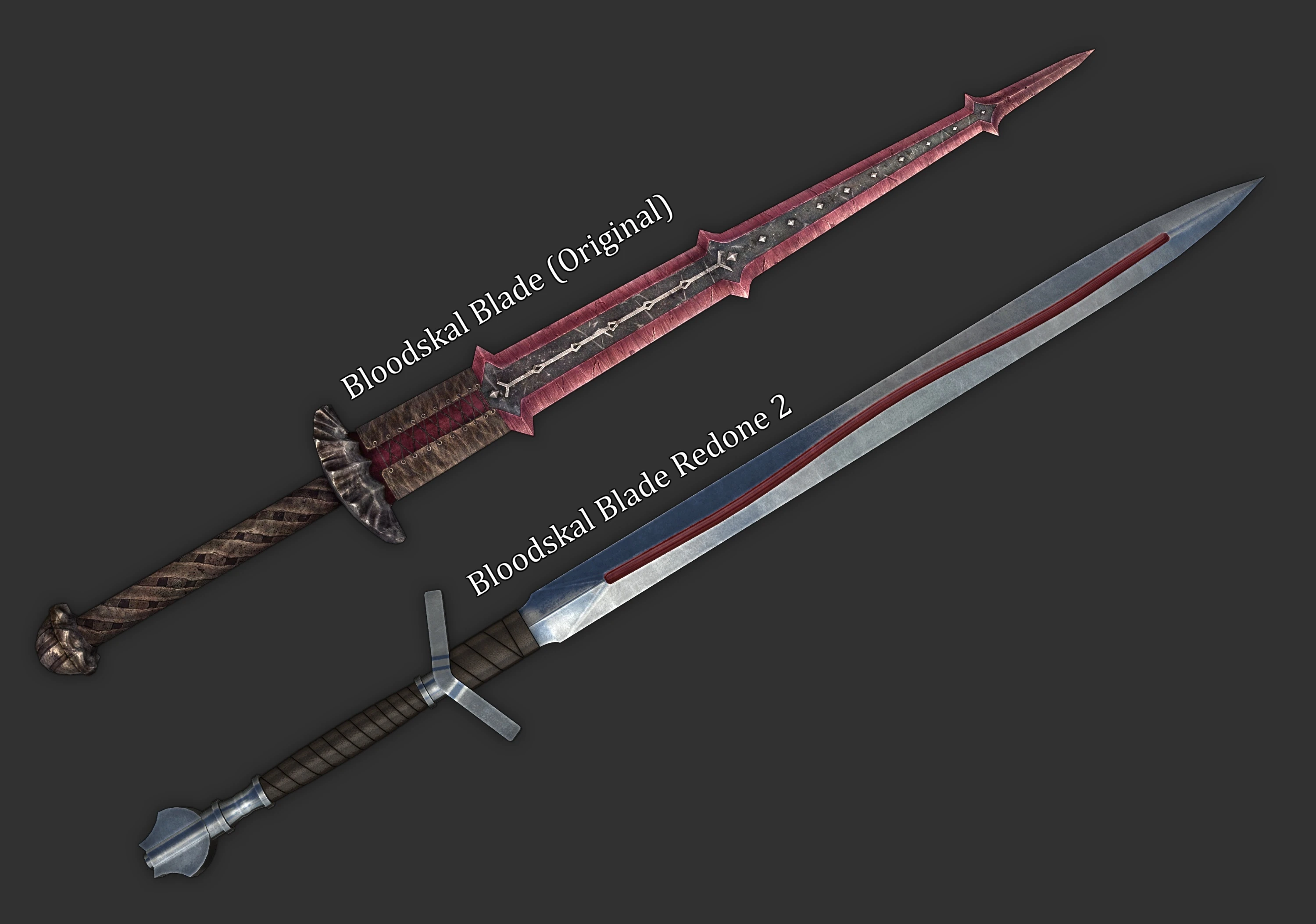 skyrim sword over back special edition mod