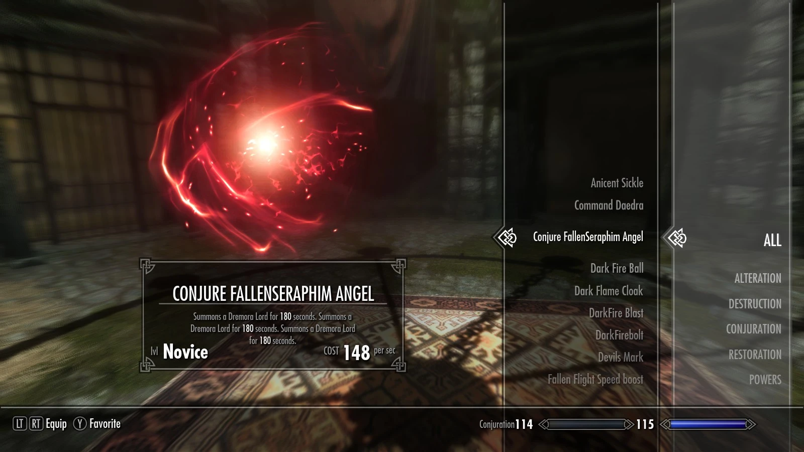 Skyrim Angel Race Mod